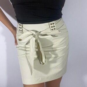 Milly of NY Silk Chic Mini Skirt